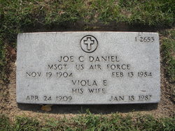 Joe C Daniel 