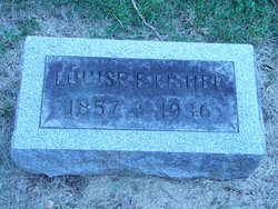 Louise E <I>Gottschall</I> Fisher 