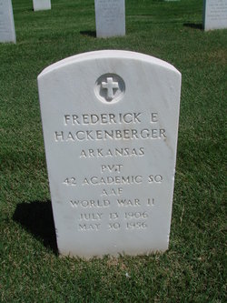 Frederick Edwin Paul “Freddie” Hackenberger 
