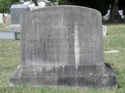 Sarah Henrietta Elizabeth <I>Eggleston</I> Russell 