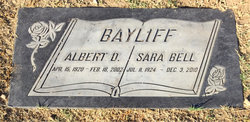 Sara Bell <I>Allen</I> Bayliff 