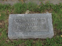 Dorothy Ann <I>Greening</I> Boyd 