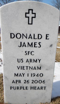 Donald E James 