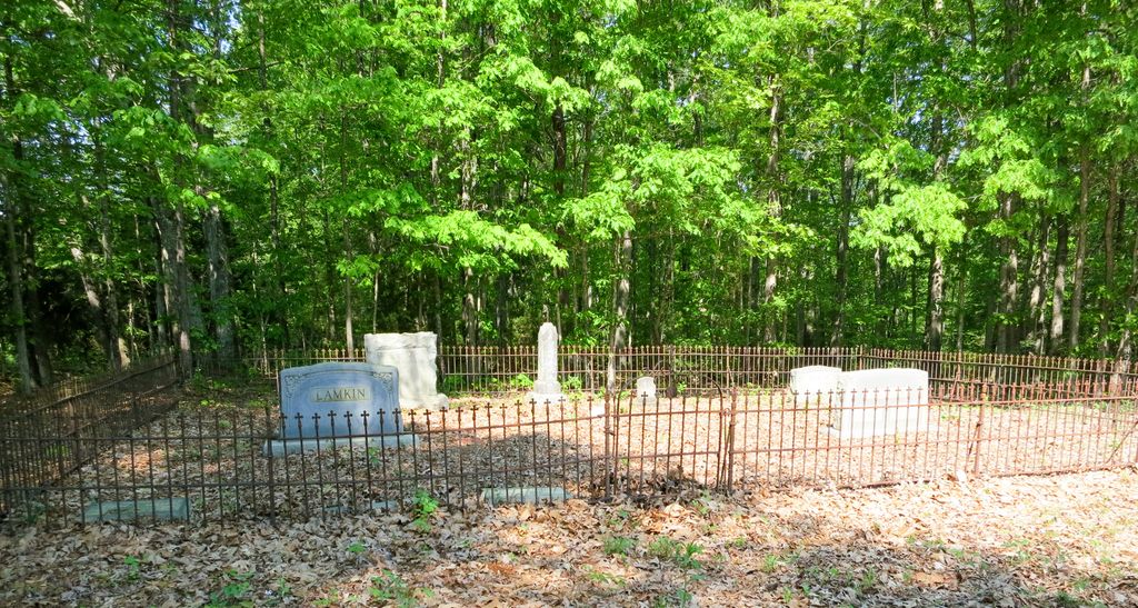 Burch Family Cemetery at Chalk Level