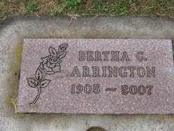 Bertha Cloe <I>Whiteley</I> Arrington 