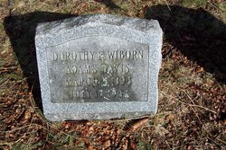 Dorothy E. <I>Wiborn</I> Adams Davis 