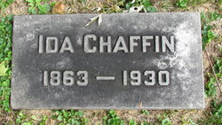Ida <I>Drury</I> Chaffin 