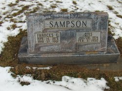 Frances Elizabeth <I>Poston</I> Sampson 