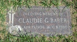 Claudie Gene <I>Bowling</I> Baber 