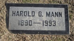 Harold George Mann 