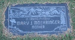 Mary Jane <I>Woodard</I> Moehringer 