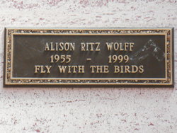 Alison Paula Sophie <I>Ritz</I> Wolff 