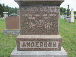 Rosa Mae <I>Adams</I> Anderson 