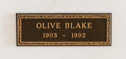 Olive <I>Harris</I> Blake 