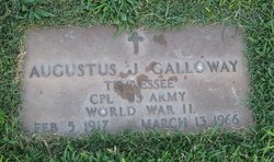 Augustus James Galloway 