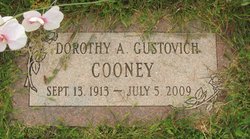 Dorothy A <I>Gustovich</I> Cooney 