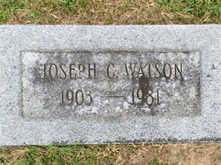 Joseph C Watson 
