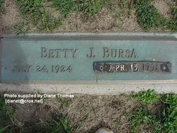 Betty J Bursa 