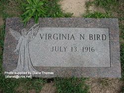 Virginia N. <I>Whitmer</I> Bird 