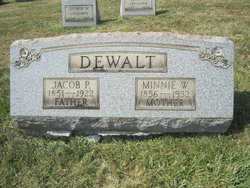 Minnie W <I>Berg</I> Dewalt 