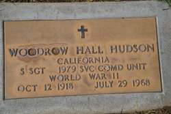 Sgt Woodrow Hall Hudson 