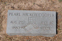 Pearl <I>Hickox</I> Cooper 