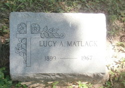 Lucy Ann <I>Nordlohne</I> Matlack 