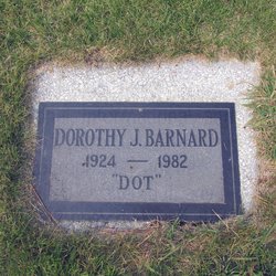 Dorothy Jean “Dot” <I>Tams</I> Barnard 