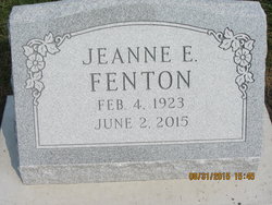 Jeanne Enid <I>Wright</I> Fenton 