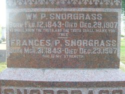 Frances P <I>Carpenter</I> Snorgrass 