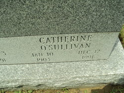 Catherine <I>O'Sullivan</I> Hartigan 