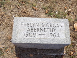 Evelyn <I>Morgan</I> Abernethy 