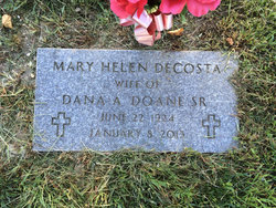 Mary H <I>Decosta</I> Doane 