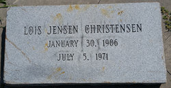 Lois Marie <I>Jensen</I> Christensen 