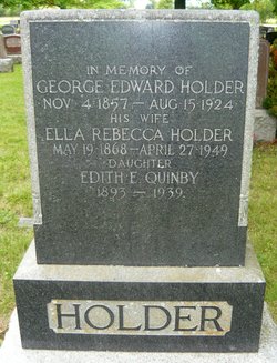 Ella Rebecca <I>Teel</I> Holder 