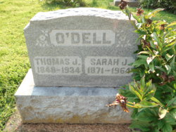 Sarah Jane <I>Rigney</I> O'Dell 