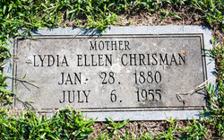 Lydia Ellen <I>Gain</I> Chrisman 