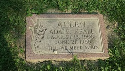 Ada E. <I>Neale</I> Allen 