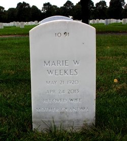 Marie Wilhelmina Weekes 
