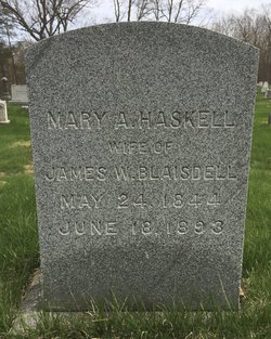 Mary A. <I>Haskell</I> Blaisdell 