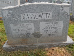 Anna <I>Brooks</I> Kassowitz 
