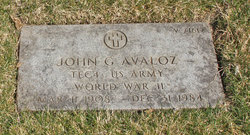 John G Avaloz 