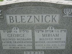 George Bleznick 