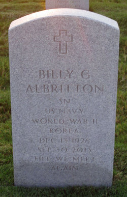SN Billy Gene Albritton 