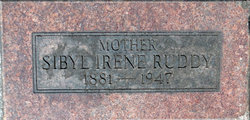 Sibyl Irene Ruddy 