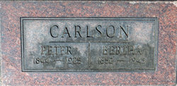 Bertha <I>Johnson</I> Carlson 