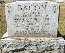 Edith B <I>Bartlett</I> Bacon 