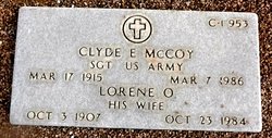 SGT Clyde E. McCoy 