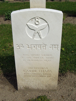 Rifleman Karbir Thapa 