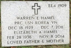 Elizabeth Ann <I>Lamb</I> Hamel 